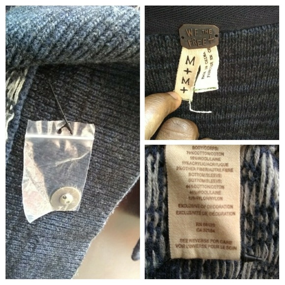 Free People We’re the Free sweater cardigan - Picture 2 of 3
